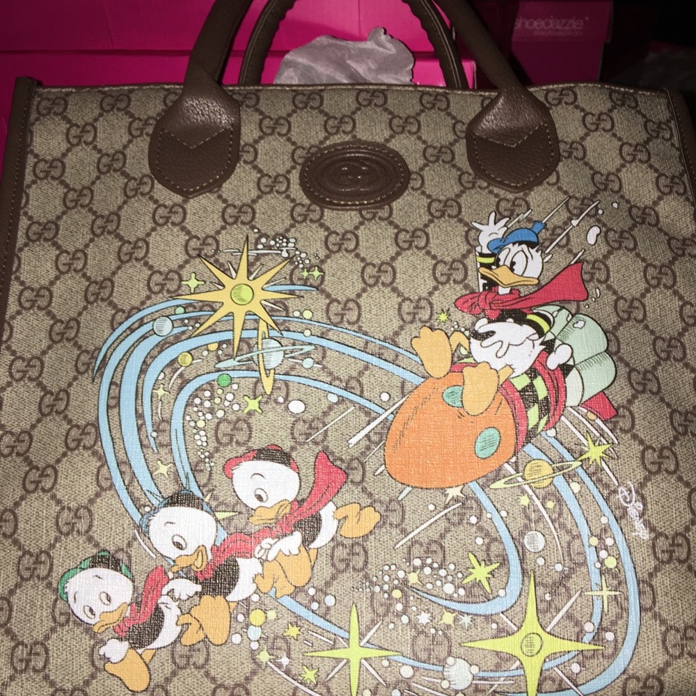 Brand New Gucci Shopping Bag Disney x Gucci